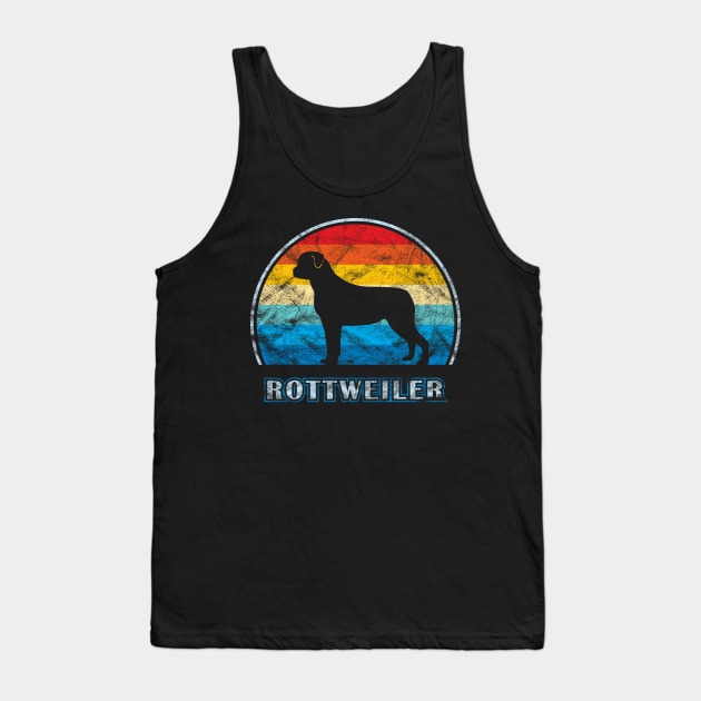 Rottweiler Vintage Design Dog Tank Top by millersye